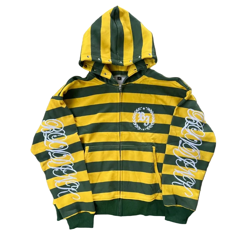 STRAYRIVET Zip Up Hoodie