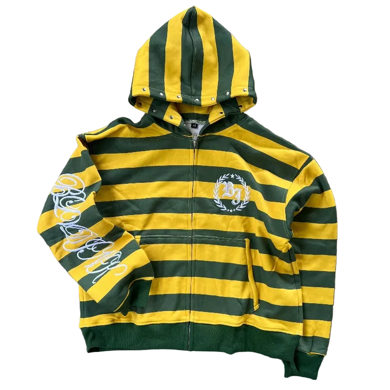 STRAYRIVET Zip Up Hoodie